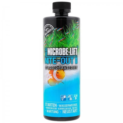  MICROBE-LIFT / ARKA NITE OUT II   60 ML (trata 450 litros) - reduz amônia e nitrito em 24 horas